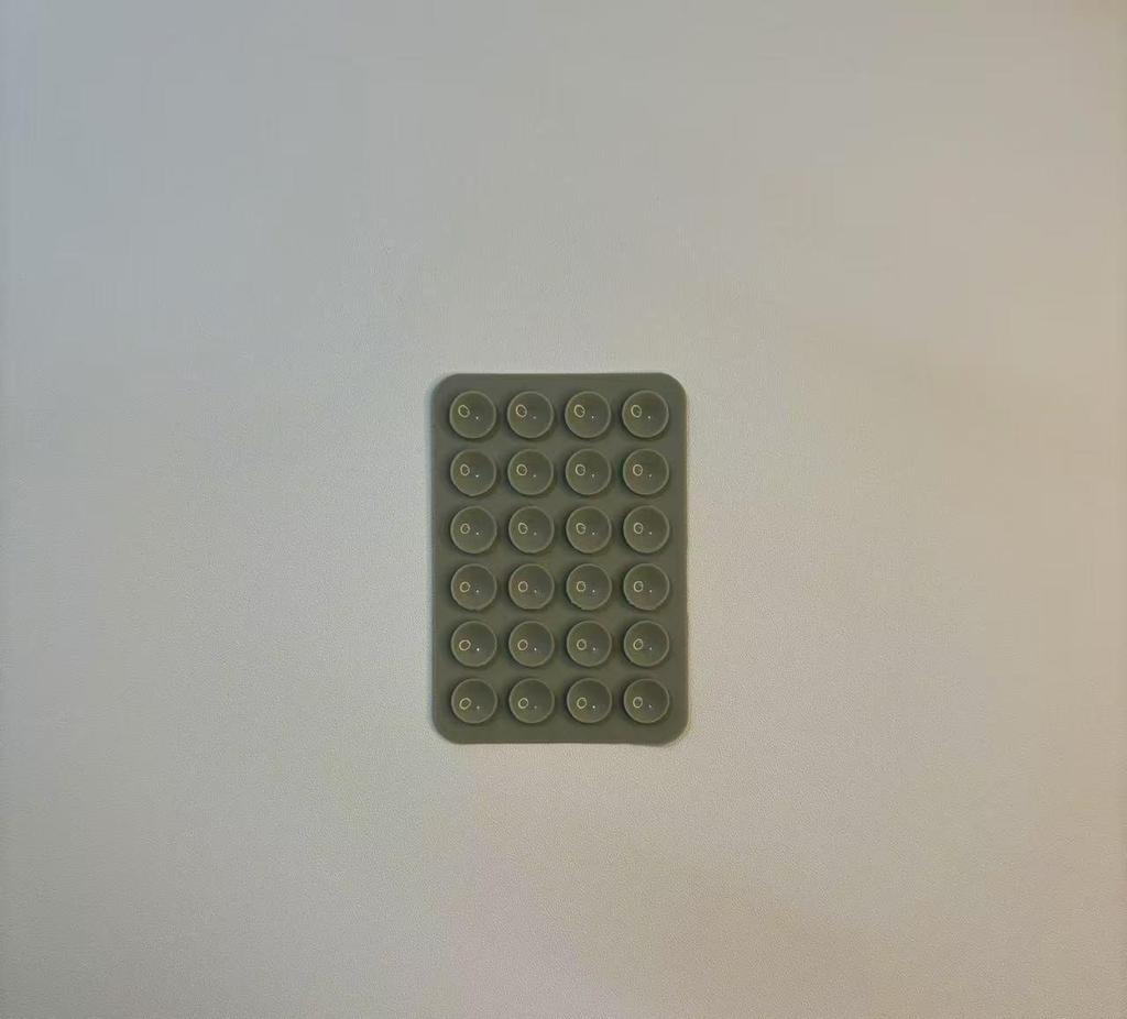 Mobiltelefon Silikon 24 Fyrkantiga Sugkoppar Mobiltelefonhållare Multifunktionell Enkelsidig Mm Självhäftande Sugkopp