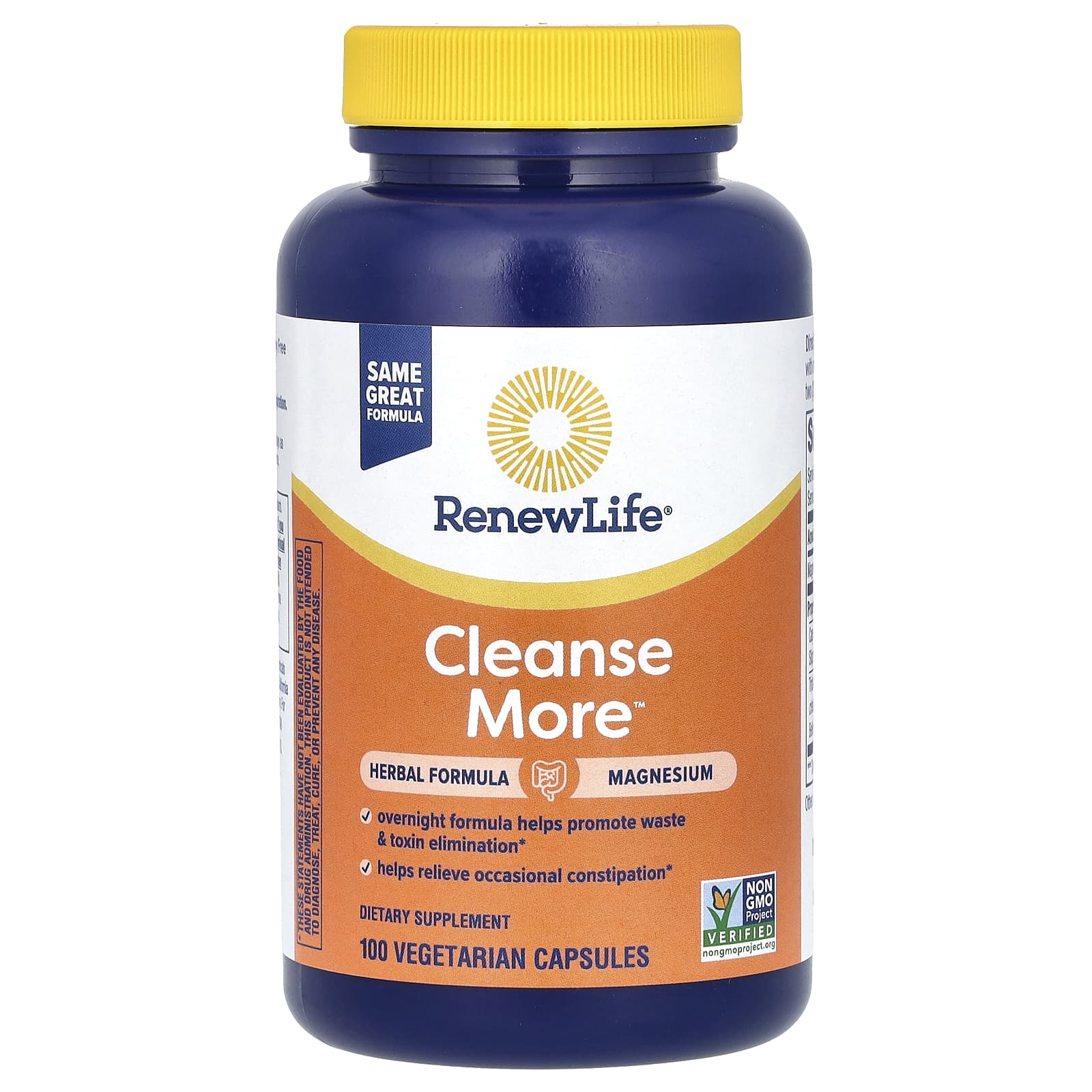 

Cleanse More, Veggie Capsules 100