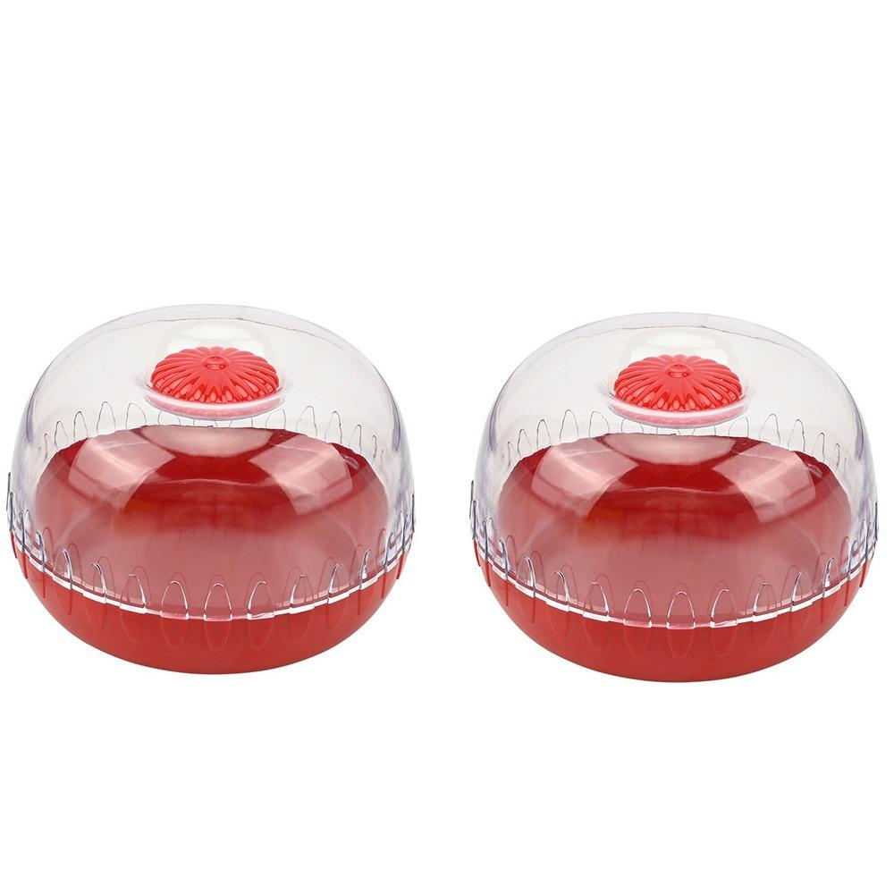 2 Piece With Lid Fruit Preservation Box Sealed Drop-resistant Vegetable Fruits Crisper Wear-resistant Reusable