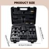 Injector Puller Set Practical Auto Accessory Professional for Engines Black