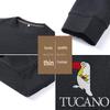 Tucano Men's Business Casual Solid Crew Neck Long Sleeve Sweatshirt