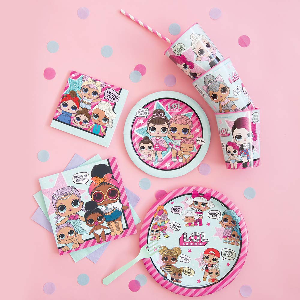 Papier Party Zuhause Charakter Servietten, L.O.L. Überraschung! Zubehör, Geburtstag, Deko,