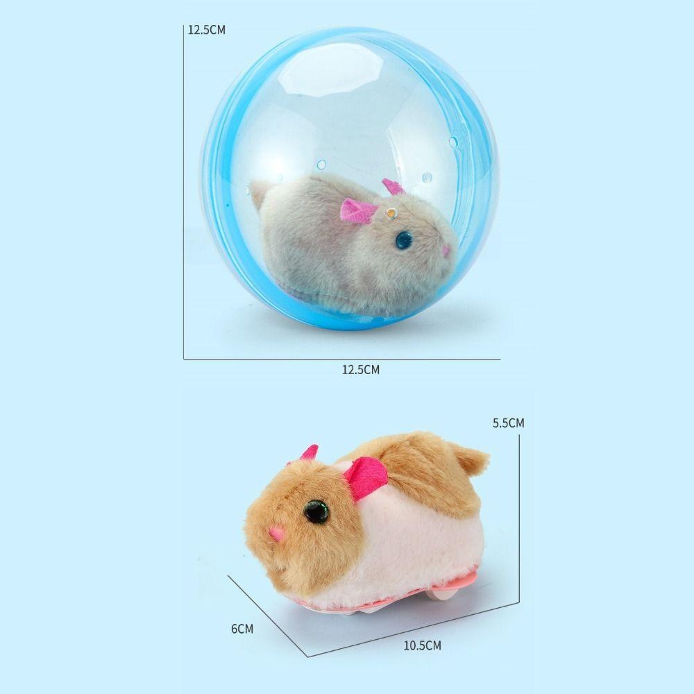 Transparent Pet Rolling Ball Built-in Animal Plastic Material Pet Exercise Active Ball Design Self-Rotating