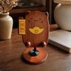 Folding Phone Holder Rotating Space-Saving for Desk, Media Viewing Setup