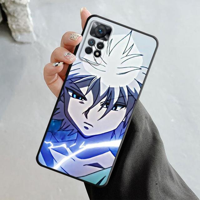 Anime Hunter ×Hunter Killua Zoldyck Case For Xiaomi Redmi Note 12 11t 11s 11 10 8 Pro 9 9s 9t 8t For Mi 10 8 9a 9c 10c 12c K40