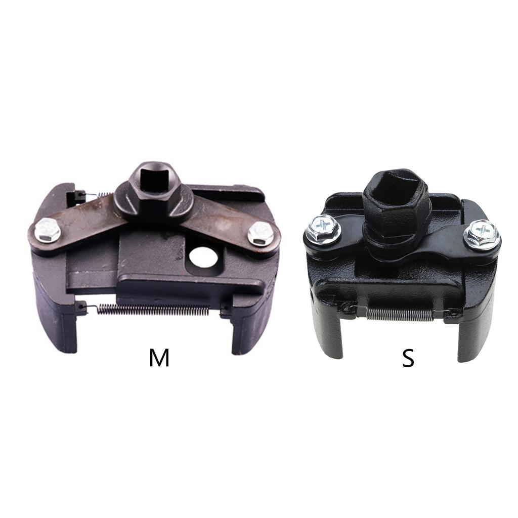 2-Backen-Kraftstofffilterentferner, Ölfilterschlüssel, 60–80 mm/80–105 mm, verstellbar, 2-Klauen-Filteraustausch- und Demontagewerkzeug