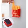Pommes Verschlussklammer, Kühlschrankaufkleber, Snack Verschlussklammer, Lebensmittelbeutel Clip, Gewürzpäckchen Verschlussstreifen