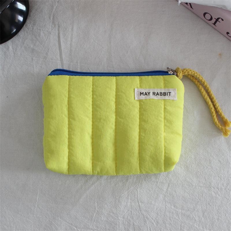 Nowy Pikowany Portfel z Kieszenią Przenośny Mini Portmonetka dla Dzieci Urocza Portmonetka Kolor Cukierka Zamek Błyskawiczny Portmonetka na Monety Ręczny Organizer na Klucze Pomadkę