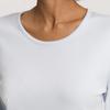 Hanro Long Sleeve Round T shirT 76491 Powder Blue 