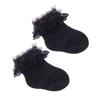 Newborn Baby Cotton Socks Lace Princess Combed Socks for Girls Infant Babe Socks