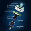 Universal Intelligent For Magsafe Car Phone Holder Magnetic 15W Wireless Charging Vacuum Adsorption Air Vent Car Mount Brac K1V3