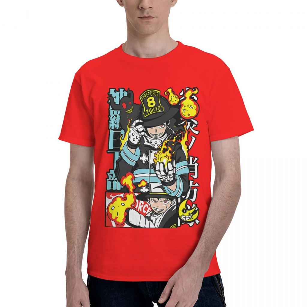 Tamaki Fire Benimaru 100 Cotton Casual Breathable Confortable Clothes Funny Ugus TShirts Men TShirt