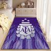 Purple AFA Logo Carpet Pattern suitable as a non-slip mat for the living room or bedroom sofa