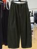 Women's Wide-Leg Corduroy Pants - Elastic Waist, Velvet-Lined, Casual Straight Cut for Autumn/Winter.