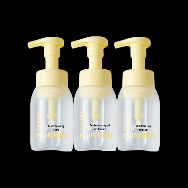 RUNBEN Kids Gentle Foaming Face Wash (3 x 200ml)