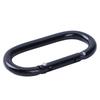 Aluminum Alloys Outdoor Oval Shape Carabiner Locking Carabiner Keychains Clip for Backpacks Camping Hikings Travelings