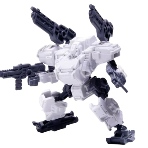 

HiPlay Chief Continent 1/60 Scale Solid Shield Team Silver Peak Unit White Pre-Colored Plastic Model Kit