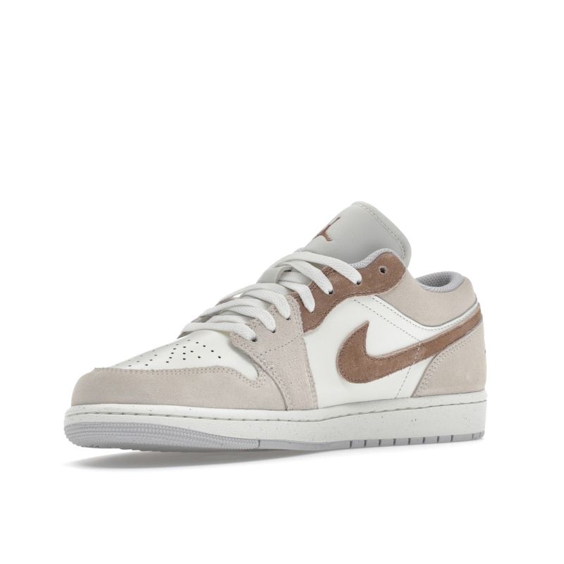Air Jordan 1 Low SE Sail Archaeo Brown Męskie Trampki Kremowy Legendarny Jasnobrązowy Neutralny Szary HF1567-200