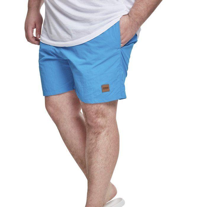 Short De Bain - Urban Classics - BLOCK - Turquoise/Navy - 100% Nylon - Non-imperméable