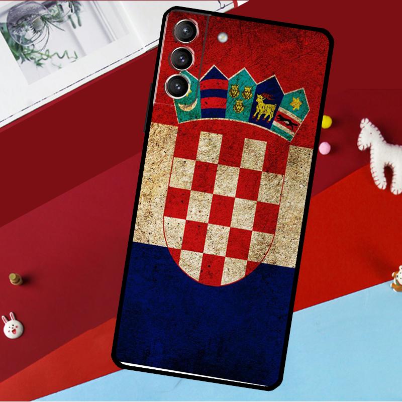 Croatia Flag Funda For Samsung Galaxy S26 S25 S24 S22 S23 Ultra Plus S20 S21 FE S9 S10 S25 FE Phone Case