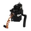 RC Gear Box Transfer Case Aluminum Alloy Anodize Accurate RC Gear Box Kit with Shaft for SCX10 1 10 313mm Wheelbase