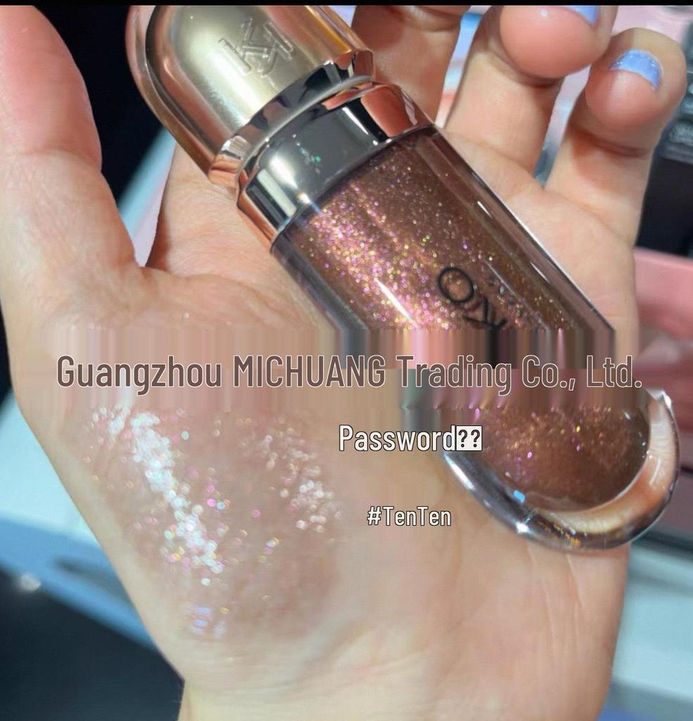 KIO 3D Lip Gloss: Single-Head 17 Lip Glaze, 19 Tint, High-Quality Watery Shine Lipstick