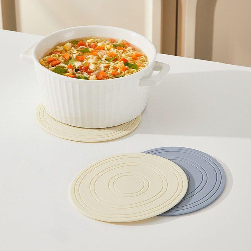 Anti-scalding Cup Mat Non-slip Coaster Minimalist Tableware Mat  Restaurant