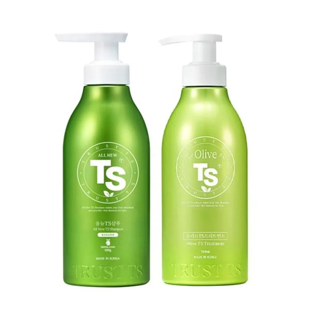 All New TS Shampoo 500g + TS Olive Treatment 500g