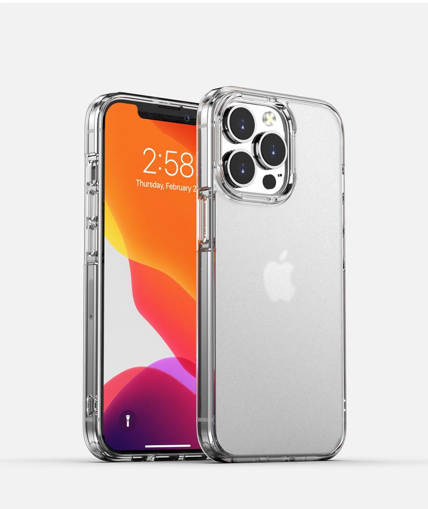 Suitable for Apple 13promax Phone Case, Transparent Hard 13pro Protective Case, Airbag Anti-drop 13 Matte Back Cover