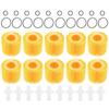 10Pcs Car Engine Oil Filters Set 04152-YZZA6 for Toyota Corolla Prius C-HR 2.0L Pontiac Vibe 2009-2010 04152YZZA6 04152-37010