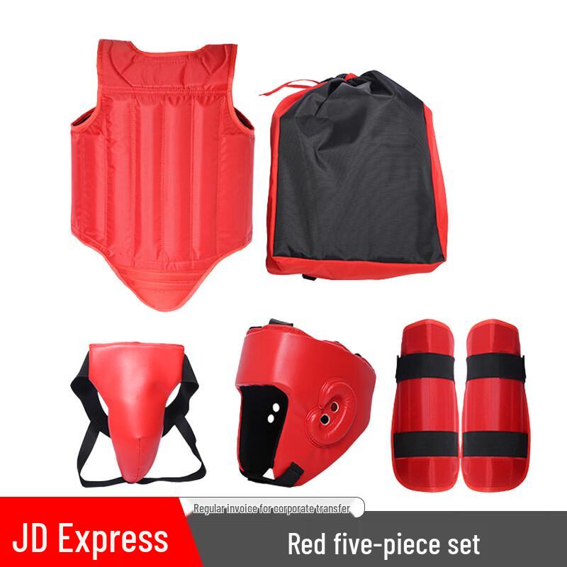 FUTLSLY Sanda Boxing Training Protective Gear Set