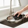 Black Seaweed Sponge Wipe Non Greasy Kitchen Cleaning Sponge Gentle Scrub for Dish Pots Pan Utensil Wash