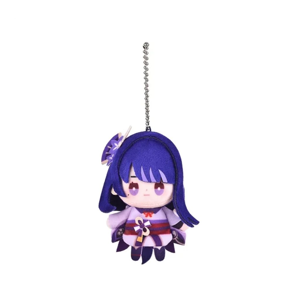 

Genshin Impact Festival Series Puppet Raiden Shogun Character Plush Toy Anime Merchandise Genshin Official Goods - - -