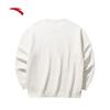 Anta Men's Retro Letter Print Pullover Sweatshirt