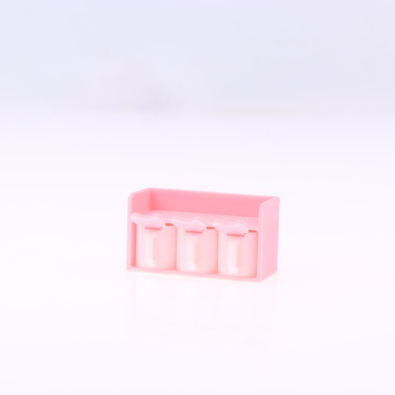 1/12 Dollhouse Mini Cartoon Seasoning Jar Model Dollhouse Kitchen Decoration Dolls House Scene Accessories Pretend Play Toys