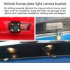 Rear View Camera Mount Bracket License Plate Light Replacement ABS Housing for Dacia Sandero Pulse 23 x 23 mm Camera Size 13 mm Spacing