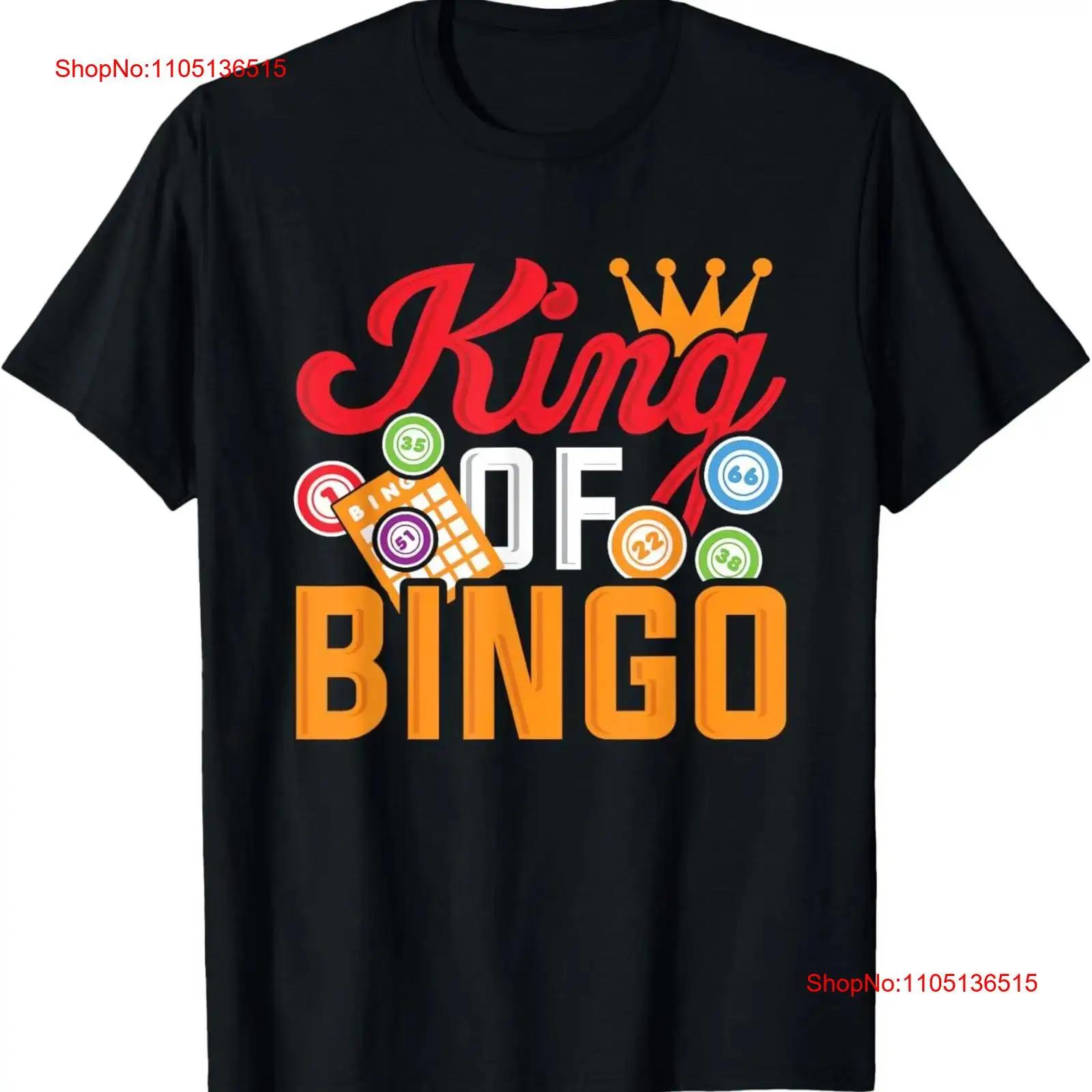 

Bingo Player Funny King Of T Shirt vintage Washed Comfortable homme Casual Versatile Stylish Breathable designer clothes 5XL різнокольоровий