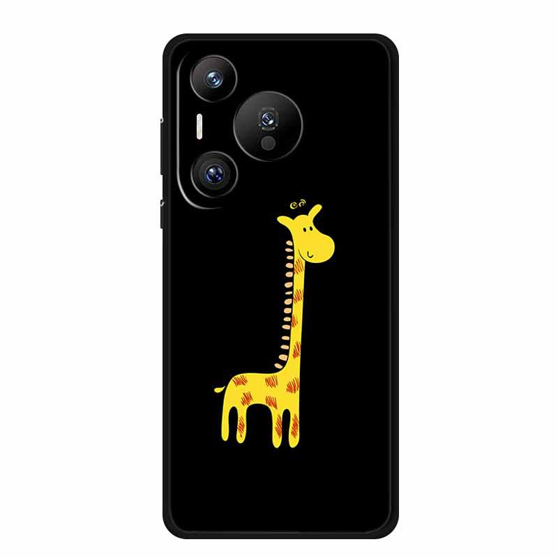 Pura 70 Personalized Phone Case - Simple Color Painting TPU Soft Case