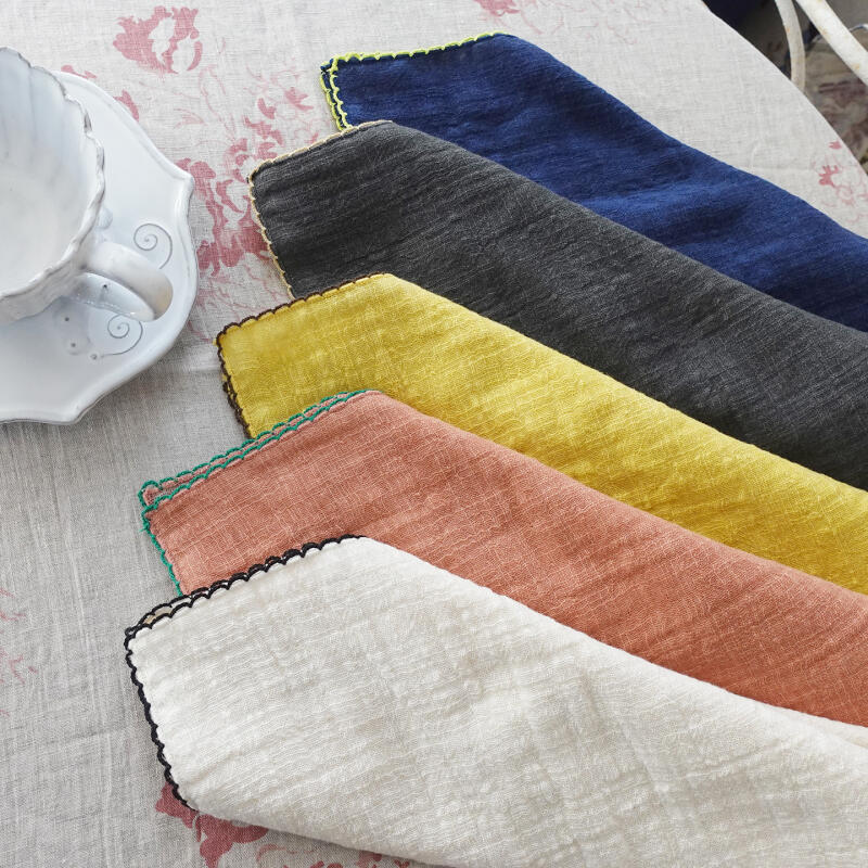 Merci Gauze Kitchen Cloth and Dishcloth Yellow