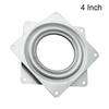 2/3/4/6 Inch Metal Display Stand 360 Degrees Lazy Susan Swivel Plate Ball Bearing Free Rotating