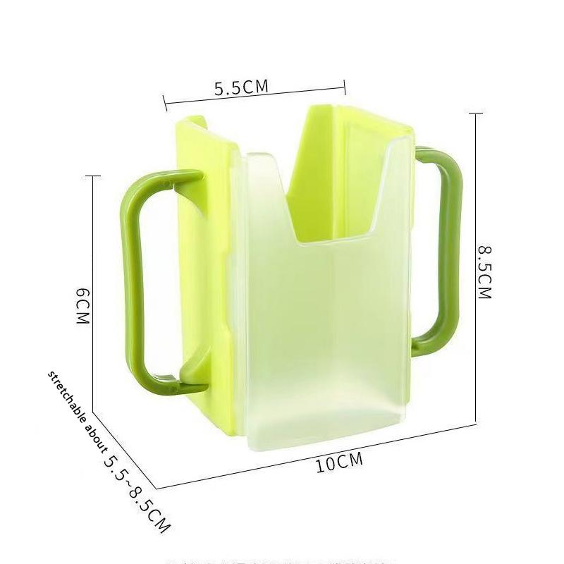 Fucntion Adjustable Safe Toddle Practical Self-Helper Juice Milk Box Drinking Box Holder Cup For Baby Kids Handles Supply