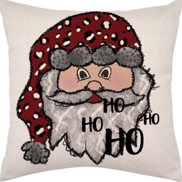 Pillow Case Home Decoration Snowman New Cartoon Christmas Sofa Yama Print Pillow Nordic Style Home