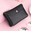 Leather change bag, women's coin bag, money bag, key bag, first layer cowhide small wallet, card bag, mini soft leather small bag.