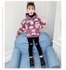 Girls' Cartoon Fleece Hooded Sweatshirt - Autumn/Winter 2025 Kids' Fashionable Thick Top