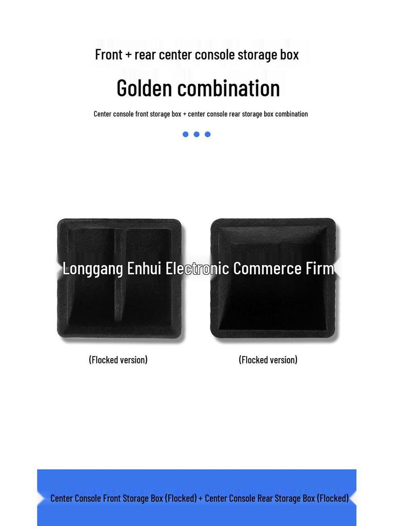 Tesla Model 3/Y Center Console Armrest Storage Organizer Accessories