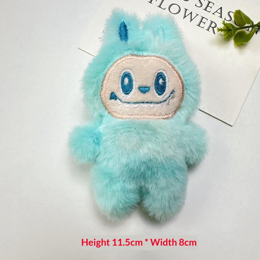 Quietschende Puppe der dritten Generation POP MART Plüschanhänger Taschenschlüsselanhänger Kleine Anhängerpuppe