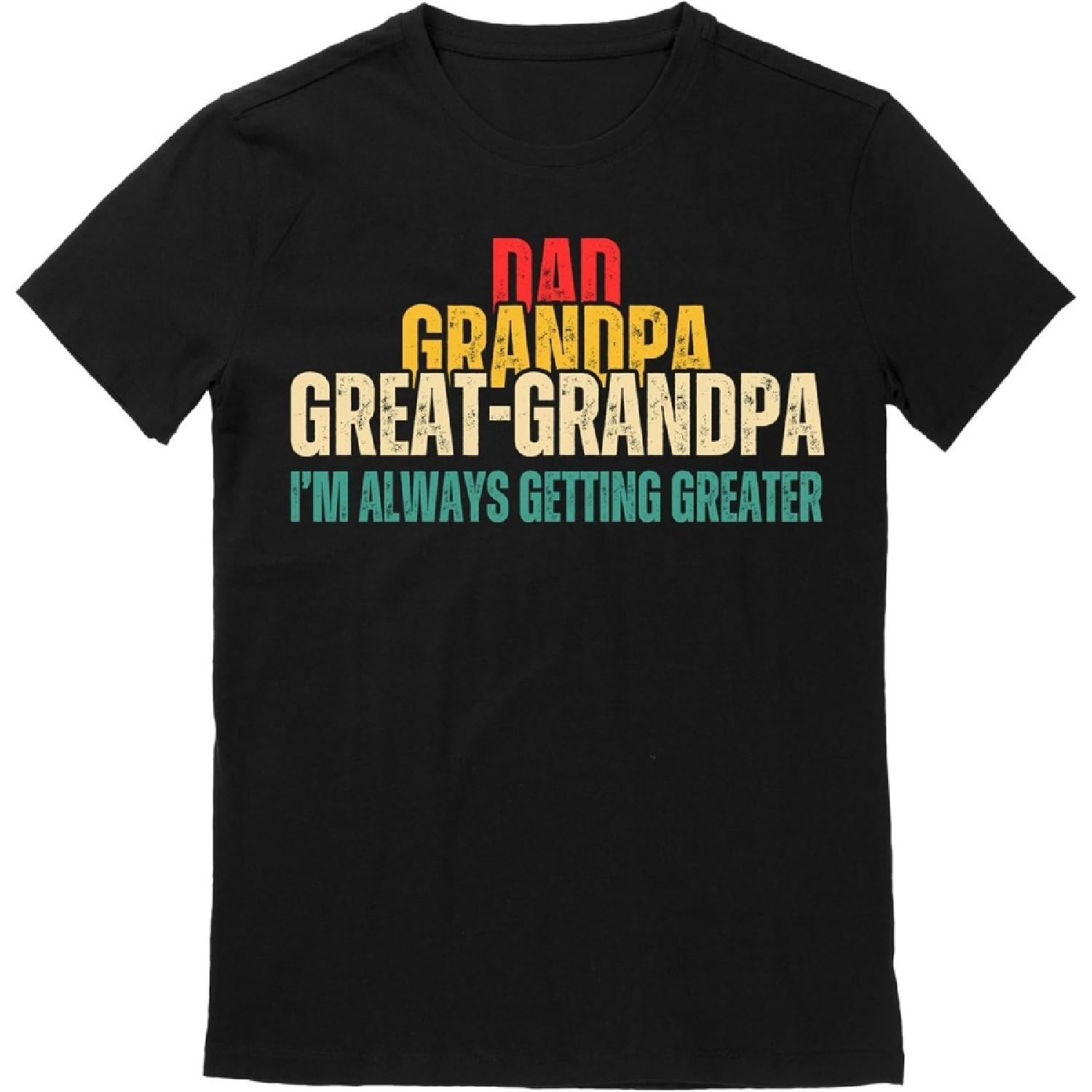 InnoBeta Great Grandpa Shirt for Men Adults T-Shirt S