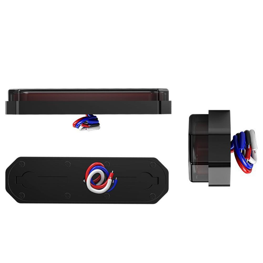 45LED 2 In 1 Truck LED Taillight Brake Stop Tail Rear Lights Sequential Turn Signal Lamp DRL For Car Moto Trailer ATV 12V 24V