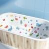 6Pcs/Set Bathtub Decoration Anti-Slip Bathtub Stickers Cartoon Coral Crab Small Fish Pattern Stickers Bathroom Pvc Frosted Batht
