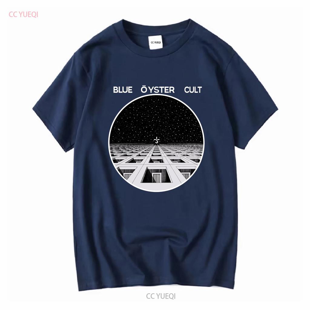 Blue Oyster CulT T Shirt Black S 5XL VN3404 vintage Washed Unisex designer clothes Casual Top For Everyday Wear Stylish fashion